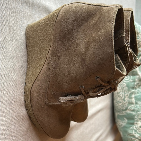 MIA Tan Ankle Boots with Tassels - Picture 2 of 5